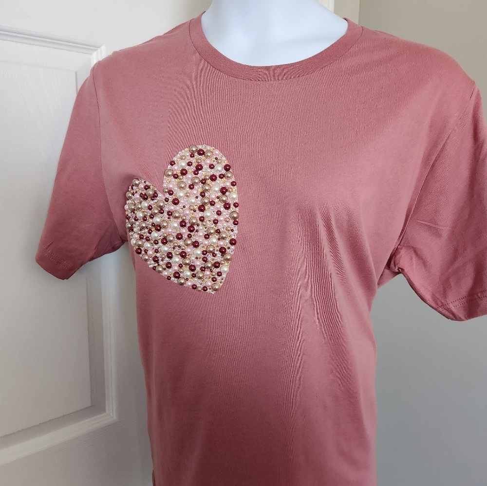 Pearl & Rhinestone Shirt